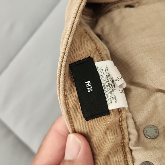 Express Beige Casual Pants - Picture 4 of 7